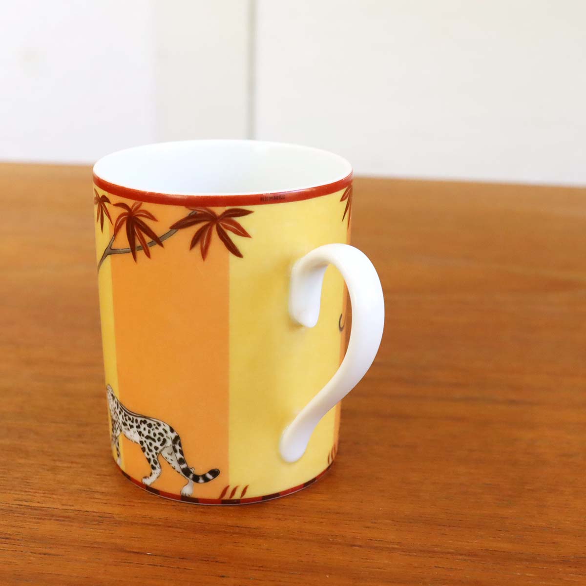 エルメス / HERMES アフリカ / AFRICA マグカップ ブラウン 中古