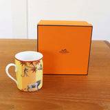 エルメス / HERMES アフリカ / AFRICA マグカップ ブラウン 中古