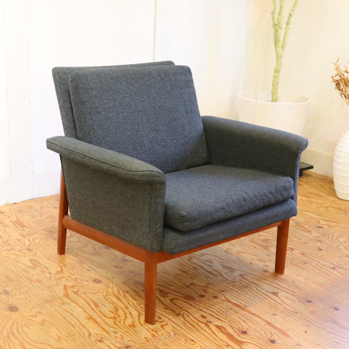 フランス＆サン / France&Son Model 218 ジュピターチェア  ロータイプ イージーチェア フィン・ユール 中古