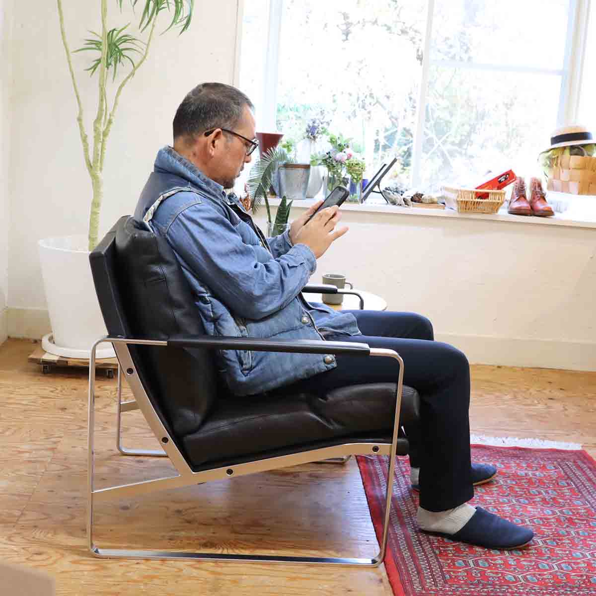 ウォルター・ノル / Walter Knoll ファブリシャス / FABRICIUS アームチェア プレーベン・ファブリシャス 1Pソファ 本革 中古