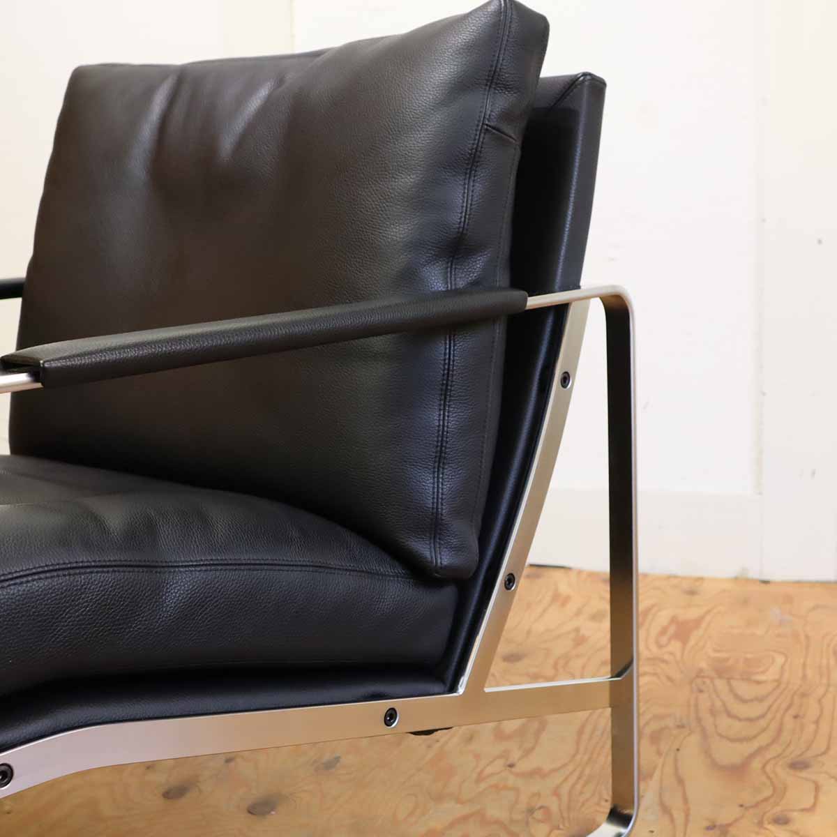 ウォルター・ノル / Walter Knoll ファブリシャス / FABRICIUS アームチェア プレーベン・ファブリシャス 1Pソファ 本革 中古