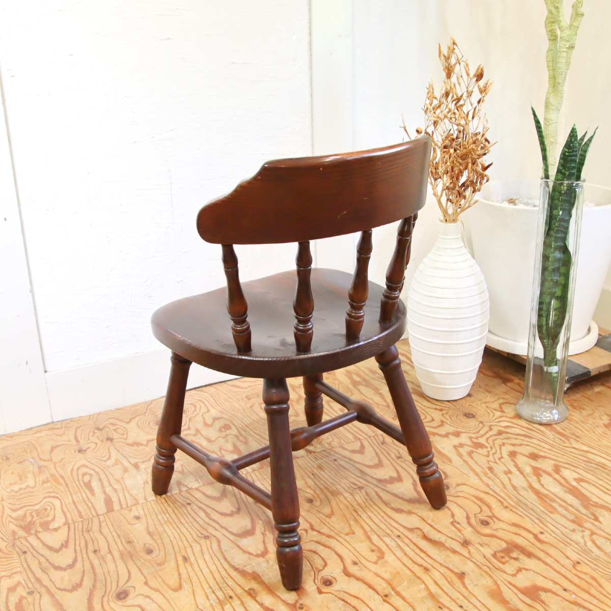 HIDA /飛騨産業 フロンティアシリーズダイニングチェア【1】カラマツ 中古