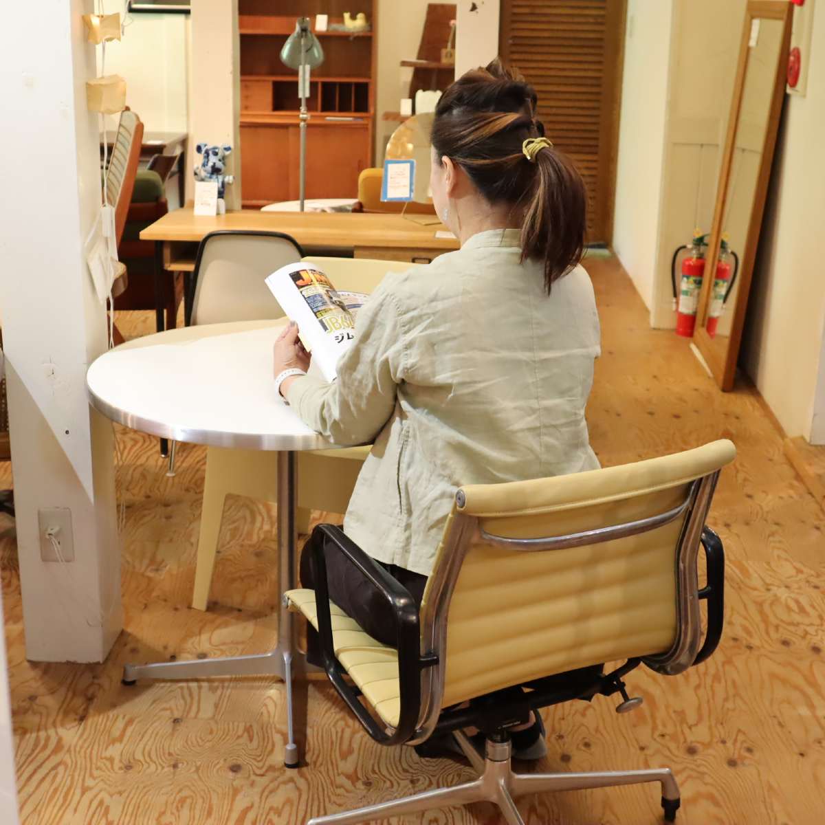 ハーマンミラー / Herman Miller イームズアルミナムグループ マネジメントチェア【1】チャールズ&レイ・イームズ ヴィンテージ