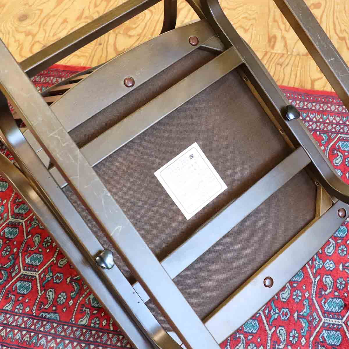IDC大塚家具 秋田木工 高座椅子 2way 座椅子 93-H 【１】 中古