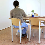 ヴィトラ / Vitra  スタンダード / Standard チェア  ジャン・プルーヴェ / Jean Prouve ナチュラルオーク エクリュ 中古