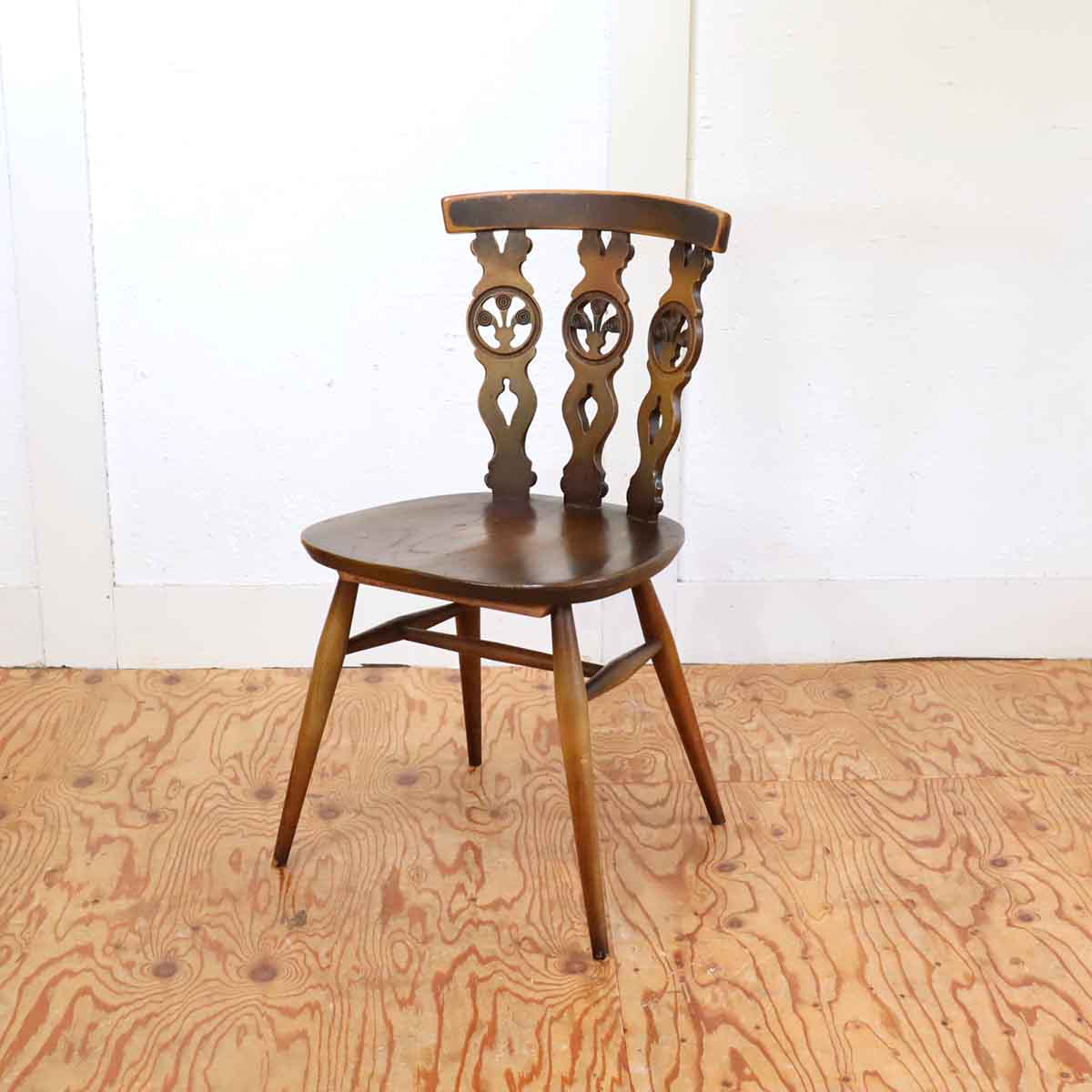 アーコール / ERCOL シスルバックチェア 【1】 ダイニングチェア アンティーク