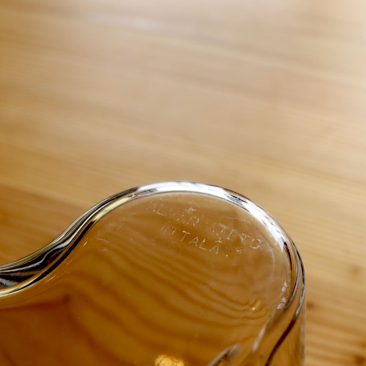 イッタラ / iittala アルヴァ・アアルト コレクションフラワー ベース 95mm クリア 中古