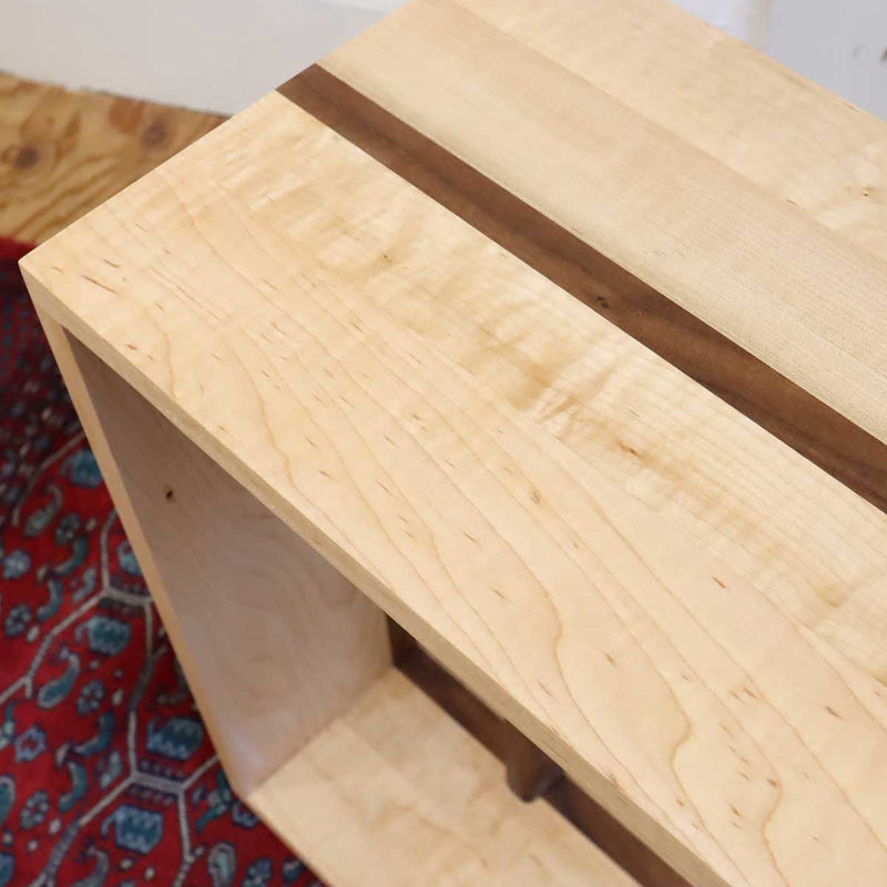 リバイブモブラープロジェクト ソリッドサイドテーブル 【4】 M 総無垢材 メープル ウォールナット 地球環境にいちばん優しい家具