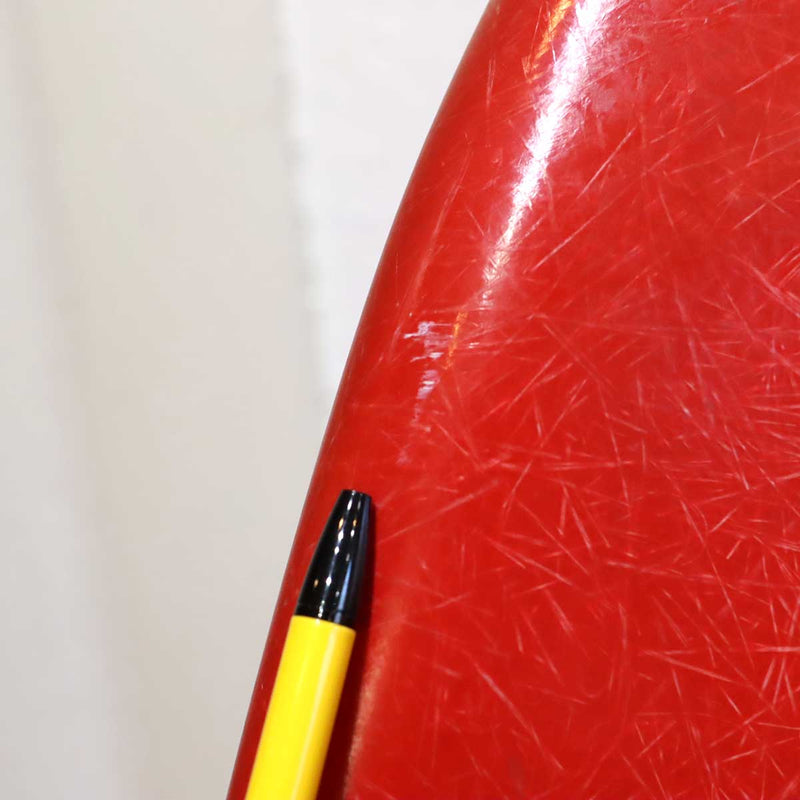 ハーマンミラー / Herman Miller サイドシェルチェア 2nd レッド  チャールズ＆レイ・イームズ FRP  ヴィンテージ
