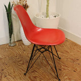 ハーマンミラー / Herman Miller サイドシェルチェア 2nd レッド  チャールズ＆レイ・イームズ FRP  ヴィンテージ
