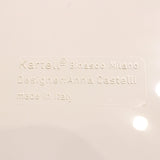 カルテル / Kartell コンポ二ビリ ラウンドエレメント 2段 ホワイト キャスター付き イタリア製 中古