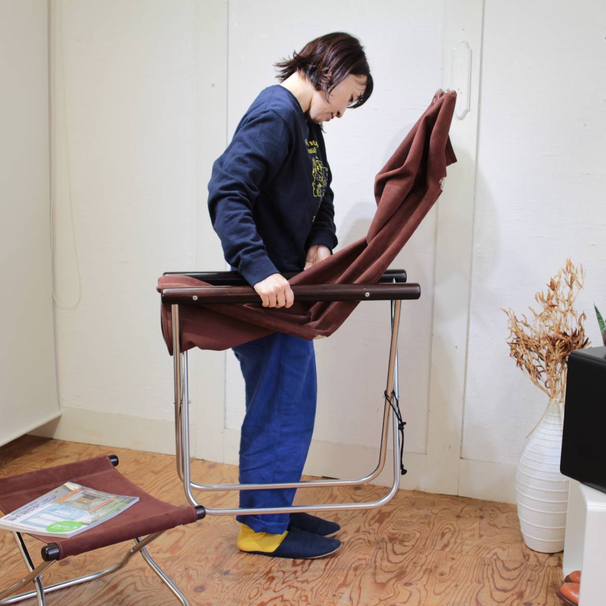 ニーチェアエックス / Nychair X オットマン付き 新居 猛 中古