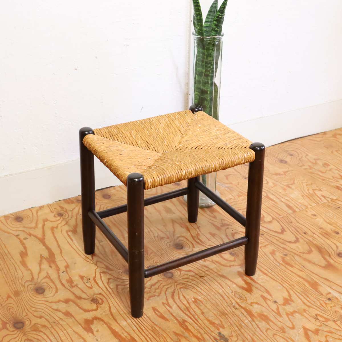 松本民芸家具  #19型 ラッシスツール 中古