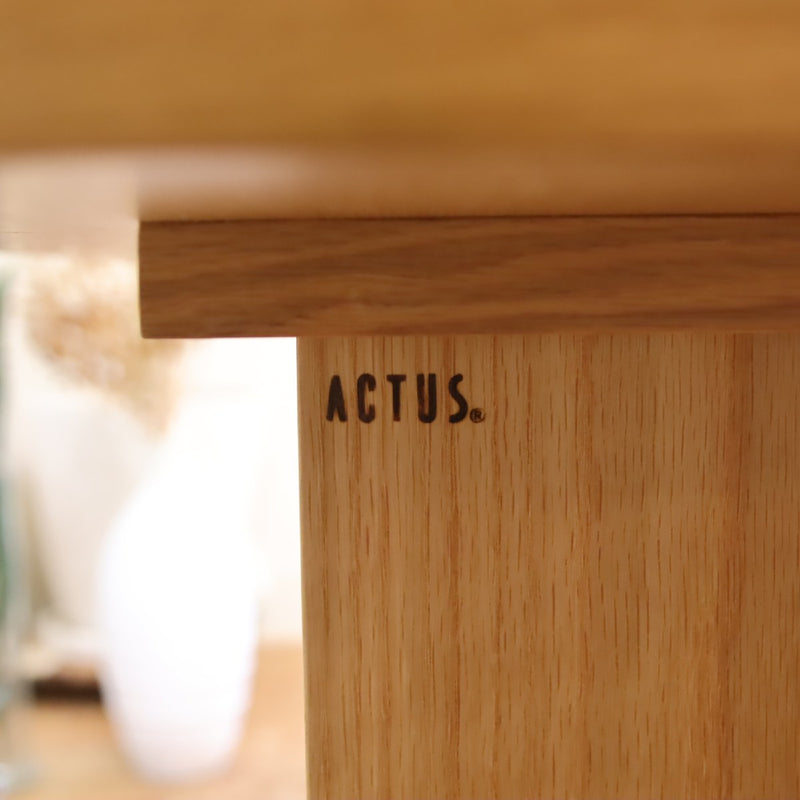アクタス / ACTUS FBシリーズ ダイニングテーブル 2-LEG 作業台 デスク