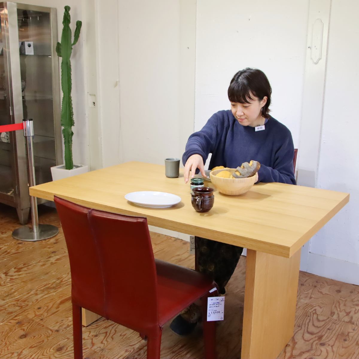アクタス / ACTUS FBシリーズ ダイニングテーブル 2-LEG 作業台 デスク  中古
