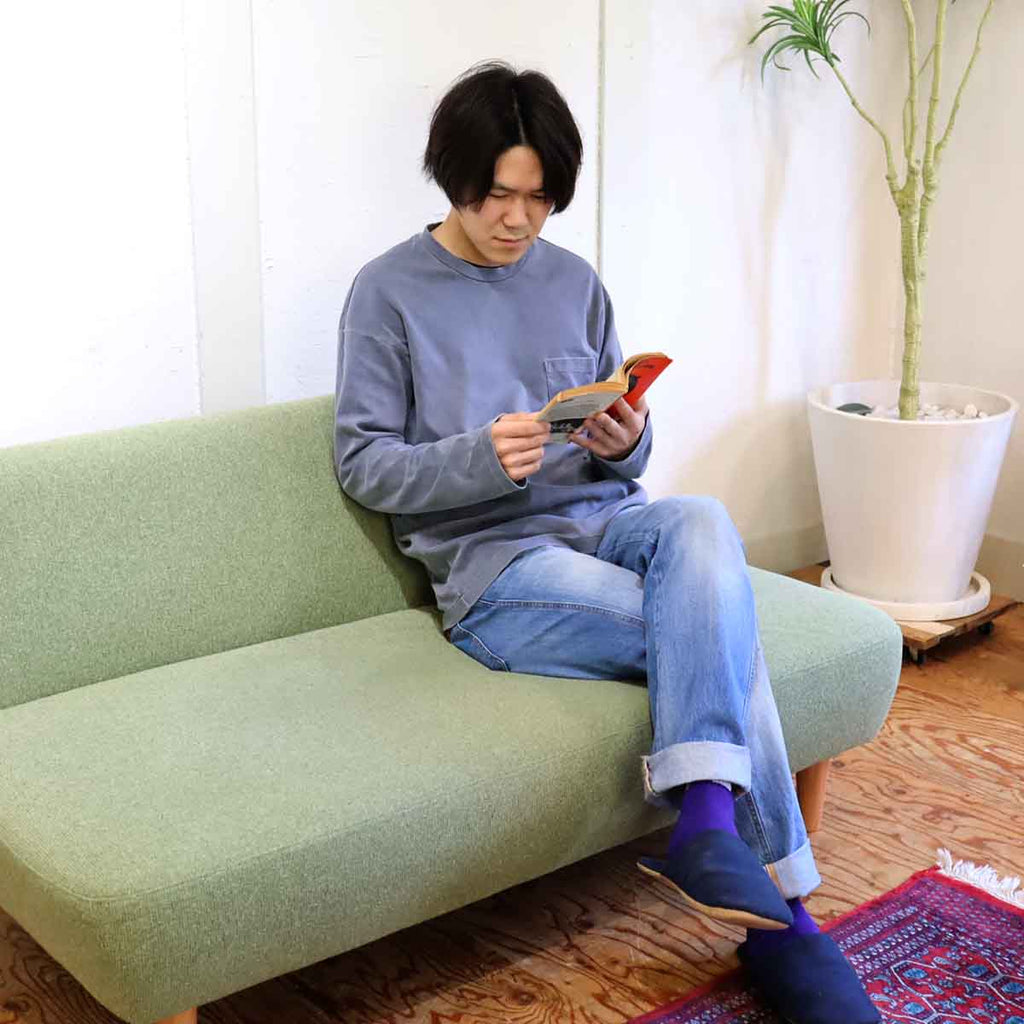 ノイエス / NOYES ベンチ / Bench 2人掛け ソファ グリーン 2Pソファ ノイエス / NOYES ベンチ / Bench 2人掛け ソファ グリーン 2Pソファ