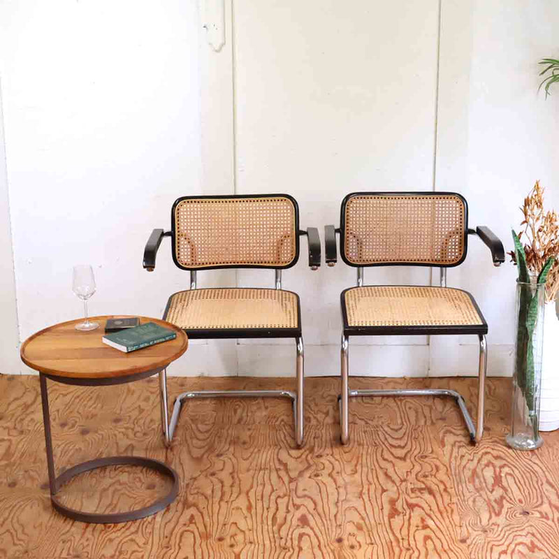 リーヴァ / Riva 1920 ウィングロトンド  サイドテーブル ウォールナット arflex  住宅展示場展示品