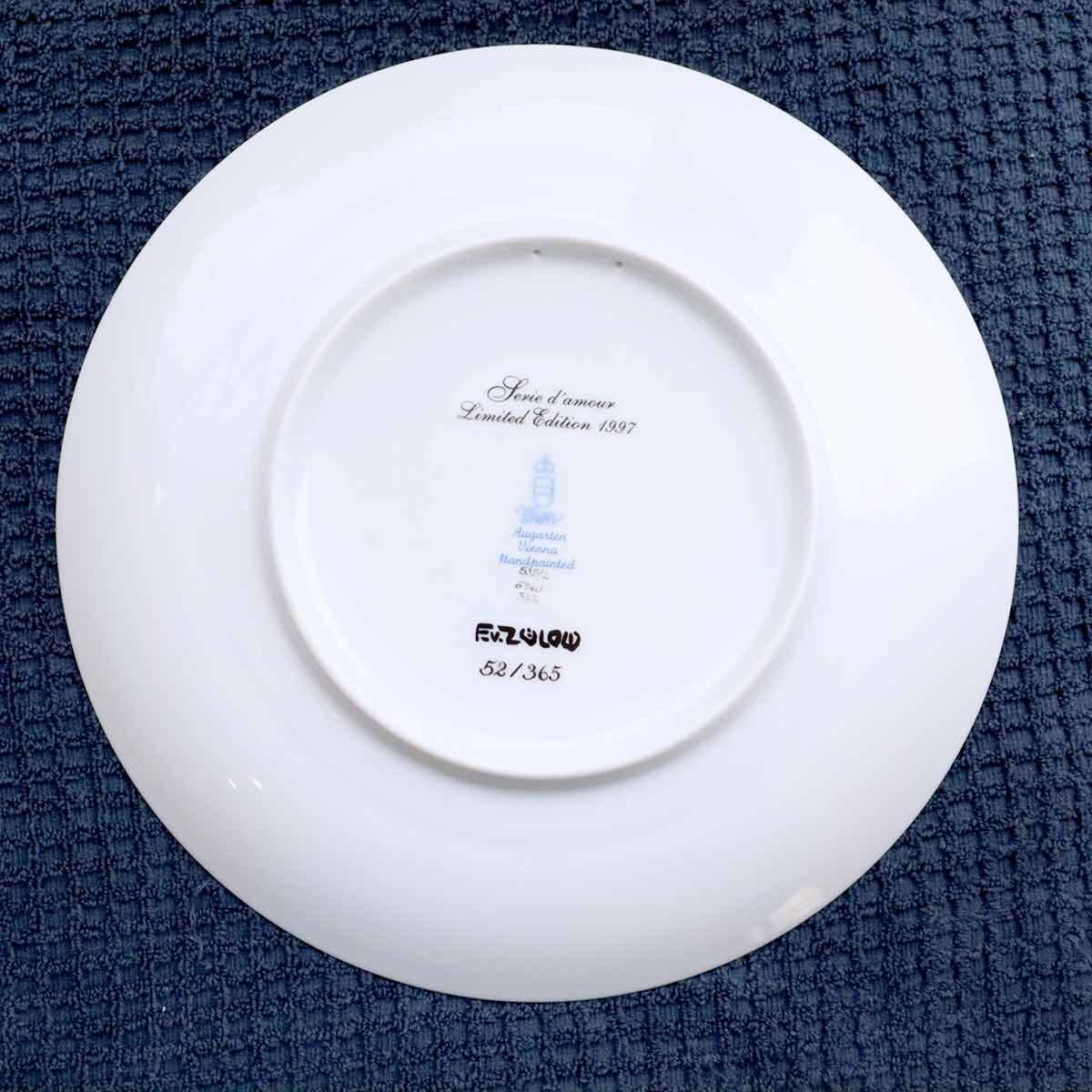 アウガルテン / AUGARTEN 1997年イヤープレート モダンダンサー モダンガール 中古