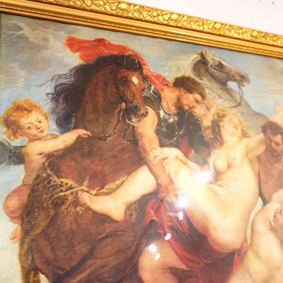 ルーベンス レウキッポスの娘たちの略奪 西洋絵画 中世ヨーロッパ 中古