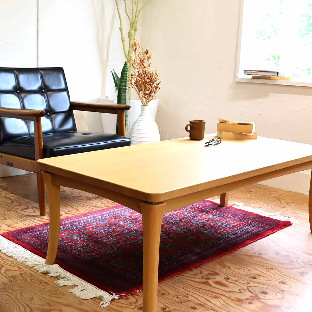 karimoku / カリモク家具  ディレトーレ ナチュラルローテーブル オーク 中古