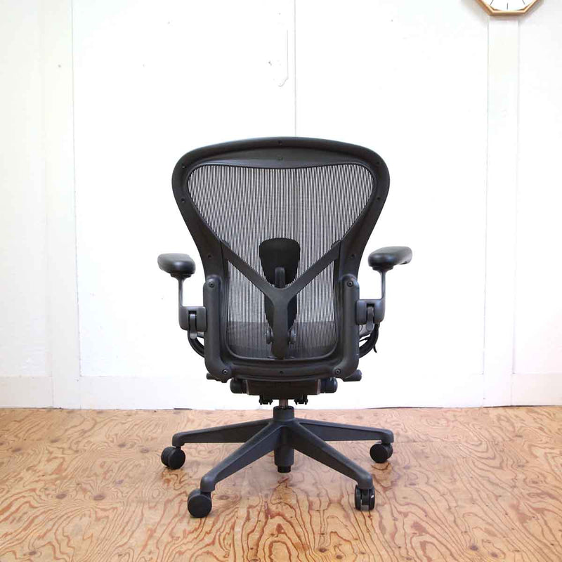 ハーマンミラー / HermanMiller アーロンチェア / Aeron Chairs リマスタード Size B フル装備 中古