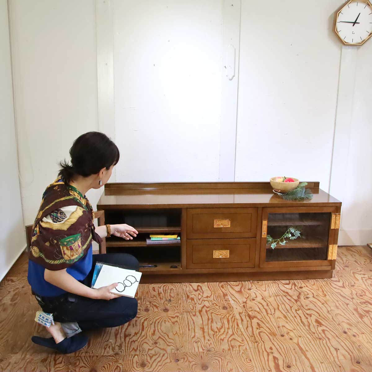 カリモク / karimoku ドマーニ / domani モーガントン / Morganton シアターボード キャビネット 中古