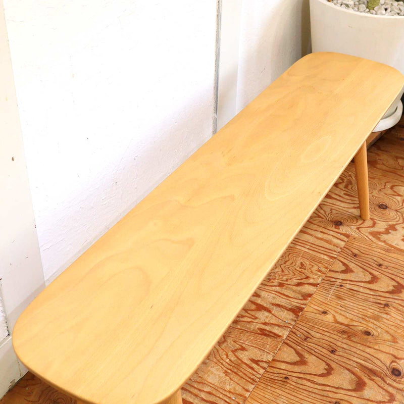 HIDA / 飛騨産業 ボンゴレ  ダイニング ベンチ ベンチチェア 中古