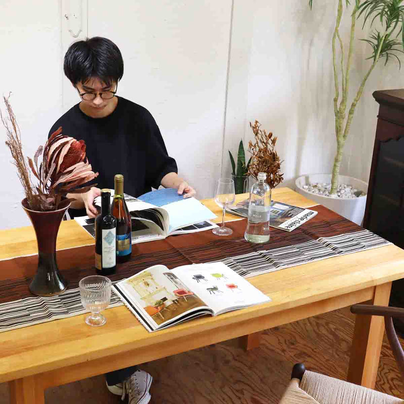 ダイニングテーブル 無垢材 4人掛け 中古