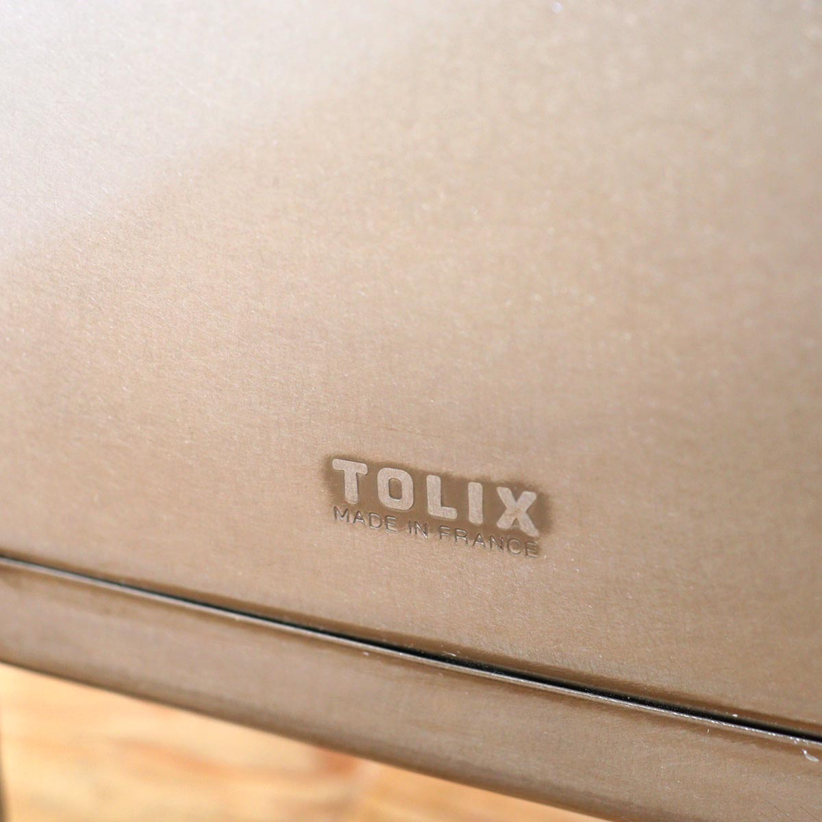 トリックス / TOLIX スツール キャビネット シェルフ サイドテーブル シルバー フランス製 中古