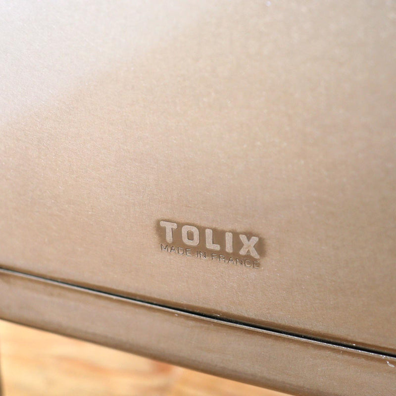 トリックス / TOLIX スツール キャビネット シェルフ サイドテーブル シルバー フランス製 中古