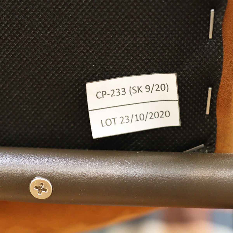 タブレザーワークス / Tabu Leather Works キャップソファ / Cap sofa 1P オイルレザー スチール 中古