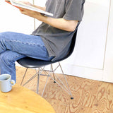 ハーマンミラー / Herman Miller ヴィトラ / Vitra サイドシェルチェア ブラック チャールズ＆レイ・イームズ エッフェルベース 中古