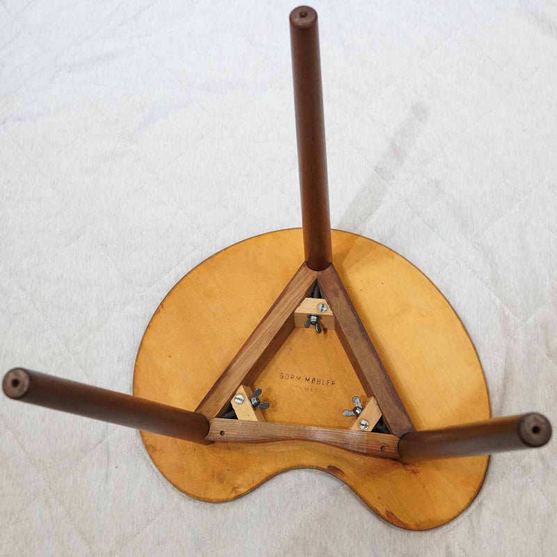 GORM-MOBLER サイドテーブル ミニテーブル チーク デンマーク 北欧 ヴィンテージ 中古