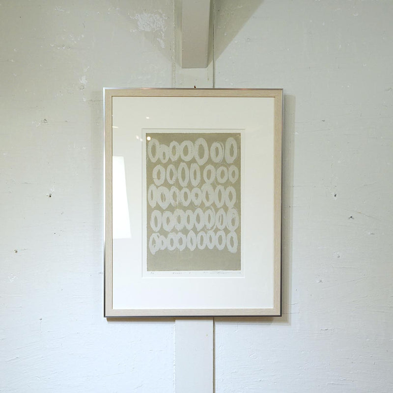 黒木周 Ovals-3 リトグラフ 版画  2011年  中古