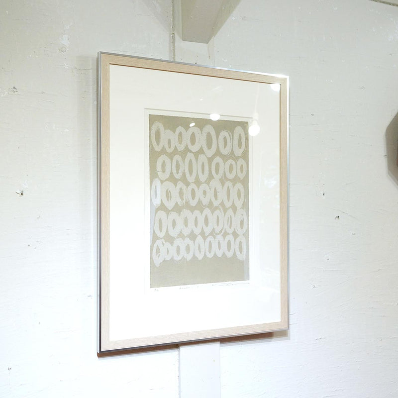 黒木周 Ovals-3 リトグラフ 版画  2011年  中古
