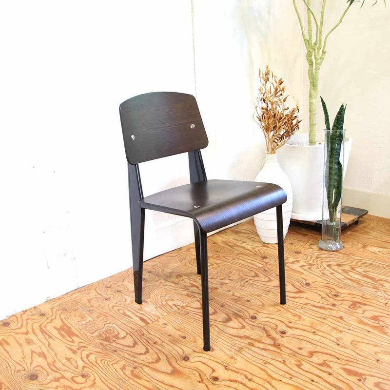 ヴィトラ / Vitra  スタンダード / Standard チェア  ジャン・プルーヴェ ダークオーク  展示品