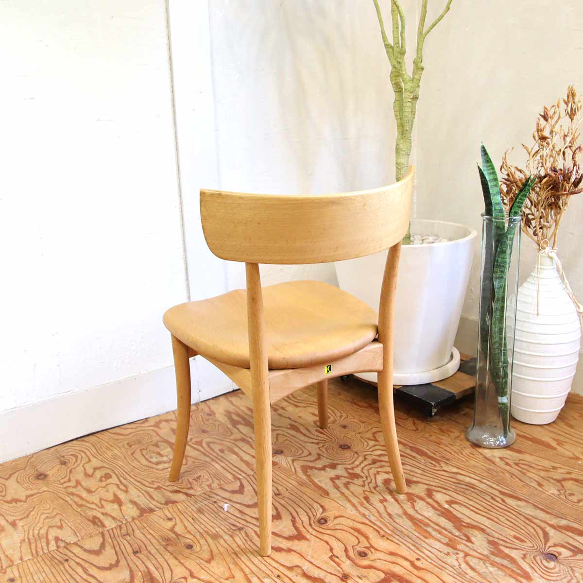 飛騨産業 / HIDA クレセント 佐々木敏光 ダイニングチェア 【1】 中古