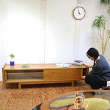 吉桂 サラ / SALA テレビボード AVボード 幅187㎝ ホワイトオーク 中古