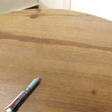 コスガ / KOSUGA ラウンドテーブル ダイニングテーブル 直径90 パイン材 中古