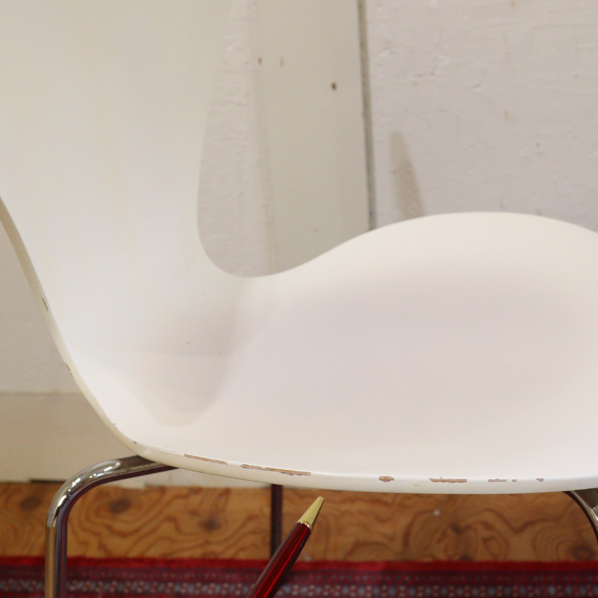 フリッツ・ハンセン / FRITZ HANSEN セブンチェア ホワイト 【2】 アルネ・ヤコブセン 中古