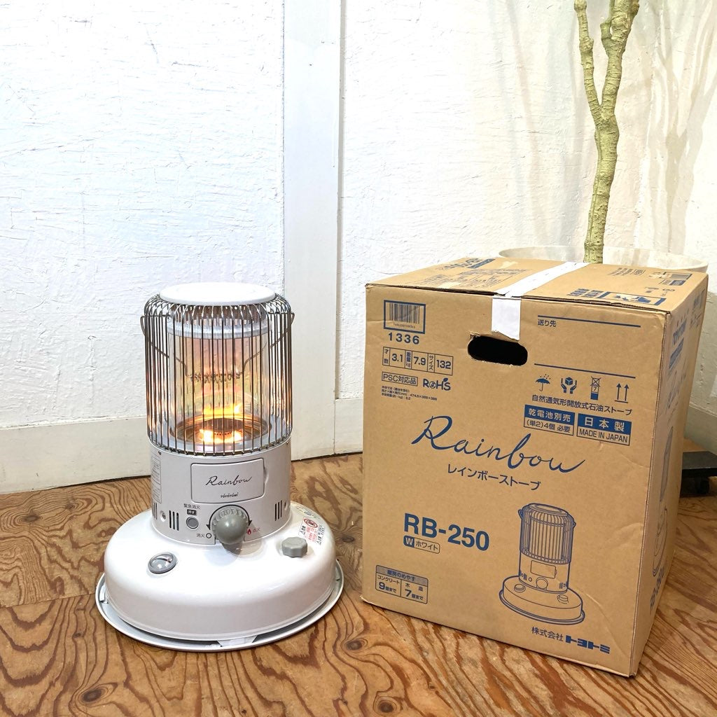 トヨトミ / TOYOTOMI レインボー RB-250 石油ストーブ 中古 電池 トヨトミ / TOYOTOMI レインボー RB-250 石油ストーブ 中古 電池