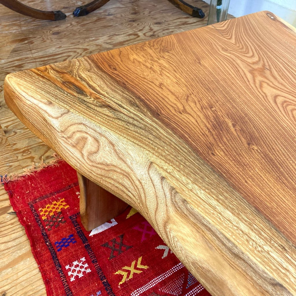 一枚板 ローテーブル 座卓 ケヤキ 中古 リビングテーブル 木