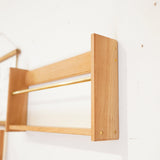 リバイブモブラープロジェクト 不要になった古い家具の木材から作ったウォールラック オーク SDGｓ
