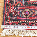 ペルシャ絨毯【2】 敷物 ラグ 玄関マット 手織り  W79 中古