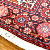 ペルシャ絨毯【1】 敷物 ラグ 玄関マット 手織り  W96 中古