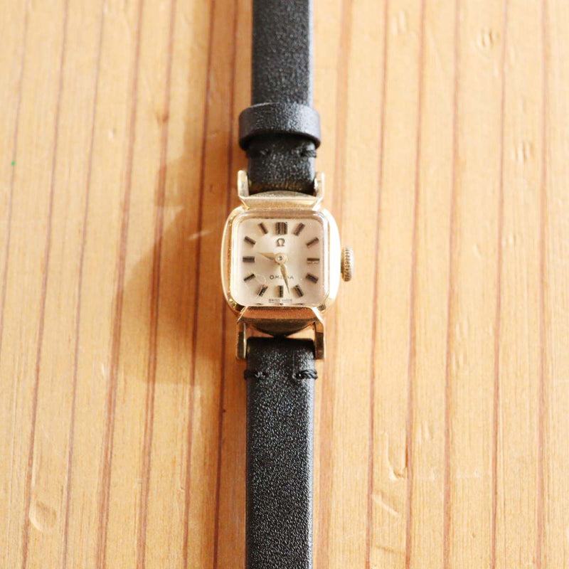 オメガ / OMEGA  レディース腕時計【34】スクウェア  アンティーク腕時計 中古