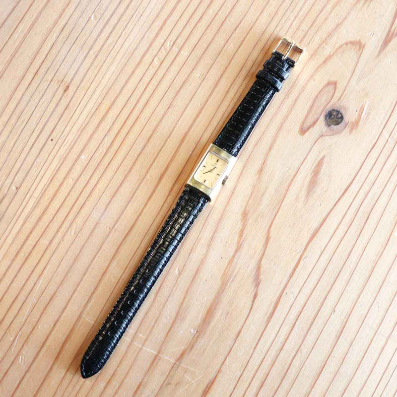 オメガ / OMEGA  レディース時計【35】スクウェア ゴールド アンティーク腕時計 中古
