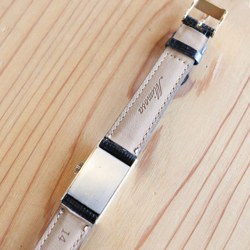 オメガ / OMEGA  レディース時計【35】スクウェア ゴールド アンティーク腕時計 中古