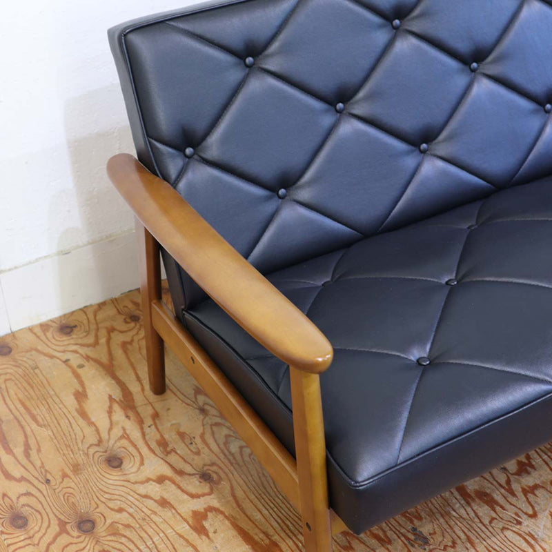カリモク家具 / karimoku WS11モデル 長椅子 ツーシーターソファ WS1173BW 中古