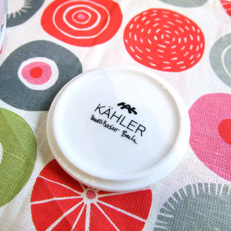 ケーラー / KAHLER ノビリ キャンドルホルダー ボール グレー 北欧 未使用品